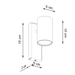 Kinkiet UTTI biały SL.1076 SOLLUX LIGHTING