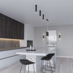 Lampa wisząca LAGOS 3P czarny SL.1079 SOLLUX LIGHTING