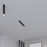 Lampa wisząca LAGOS 3P czarny SL.1079 SOLLUX LIGHTING