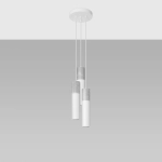 Lampa wisząca BORGIO 3P biały SL.1080 SOLLUX LIGHTING