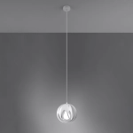 Lampa wisząca TULOS 1 biała SL.1083 SOLLUX LIGHTING