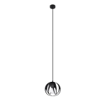 Lampa wisząca TULOS 1 czarna SL.1087 SOLLUX LIGHTING