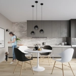 Lampa wisząca TULOS 3L czarna SL.1089 SOLLUX LIGHTING