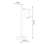 Lampa biurkowa RING biała SL.1090 SOLLUX LIGHTING