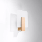 Kinkiet LAPPO naturlane drewno SL.1094 SOLLUX LIGHTING