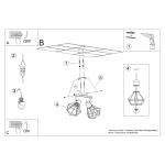 Plafon ARTEMIS 2 biały SL.1103 SOLLUX LIGHTING