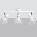 Plafon ARTEMIS 3 biały SL.1104 SOLLUX LIGHTING