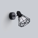 Kinkiet ARTEMIS 1 czarny SL.1105 SOLLUX LIGHTING