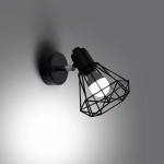 Kinkiet ARTEMIS 1 czarny SL.1105 SOLLUX LIGHTING