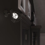 Kinkiet ARTEMIS 1S czarny SL.1108 SOLLUX LIGHTING