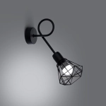 Kinkiet ARTEMIS 1S czarny SL.1108 SOLLUX LIGHTING