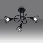 Żyrandol ARTEMIS 3S czarny SL.1109 SOLLUX LIGHTING