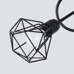 Żyrandol ARTEMIS 3S czarny SL.1109 SOLLUX LIGHTING