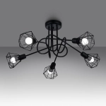 Żyrandol ARTEMIS 5S czarny SL.1110 SOLLUX LIGHTING