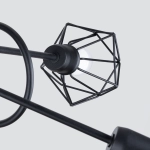 Żyrandol ARTEMIS 5S czarny SL.1110 SOLLUX LIGHTING