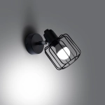 Kinkiet BELUCI 1 czarny SL.1114 SOLLUX LIGHTING