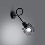 Kinkiet BELUCI 1S czarny SL.1117 SOLLUX LIGHTING