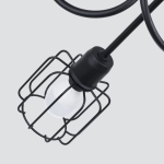 Żyrandol BELUCI 3S czarny SL.1118 SOLLUX LIGHTING