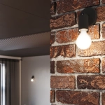 Kinkiet FORNES 1 czarny SL.1120 SOLLUX LIGHTING