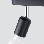 Plafon FORNES 3 czarny SL.1122 SOLLUX LIGHTING