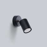Kinkiet LEMMI 1 czarny SL.1126 SOLLUX LIGHTING