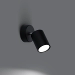 Kinkiet LEMMI 1 czarny SL.1126 SOLLUX LIGHTING
