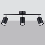 Plafon LEMMI 3 czarny SL.1128 SOLLUX LIGHTING