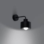 Kinkiet SAVAR 1 czarny SL.1129 SOLLUX LIGHTING