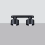 Plafon SAVAR 2 czarny SL.1130 SOLLUX LIGHTING
