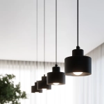 Plafon SAVAR 3 czarny SL.1131 SOLLUX LIGHTING
