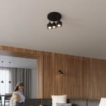 Lampa wisząca SAVAR 1 czarna SL.1132 SOLLUX LIGHTING