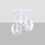 Plafon TITRAN 3 biały SL.1136 SOLLUX LIGHTING