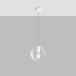Lampa wisząca TITRAN 1 biała SL.1137 SOLLUX LIGHTING