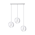 Lampa wisząca TITRAN 3 biała SL.1138 SOLLUX LIGHTING