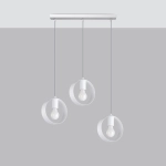 Lampa wisząca TITRAN 3 biała SL.1138 SOLLUX LIGHTING