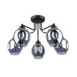 Żyrandol FILLAN 5 czarny SL.1145 SOLLUX LIGHTING