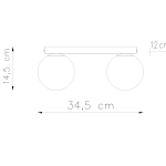 Plafon YOLI 2 biały SL.1147 SOLLUX LIGHTING