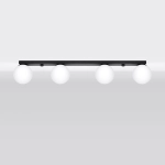 Plafon YOLI 4 czarny SL.1154 SOLLUX LIGHTING