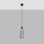 Lampa wisząca SUBA 1 czarna SL.1165 SOLLUX LIGHTING