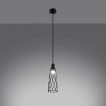 Lampa wisząca SUBA 1 czarna SL.1165 SOLLUX LIGHTING