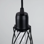 Lampa wisząca SUBA 1 czarna SL.1165 SOLLUX LIGHTING