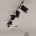 Plafon LEMMI 4L czarny SL.1168 SOLLUX LIGHTING