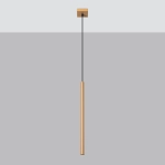 Lampa wisząca PASTELO 1 złota SL.1170 SOLLUX LIGHTING