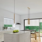Lampa wisząca PASTELO 3L złota SL.1171 SOLLUX LIGHTING