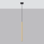 Lampa Wisząca PASTELO 1 złoty połysk SL.1195 SOLLUX LIGHTING