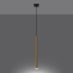 Lampa Wisząca PASTELO 1 złoty połysk SL.1195 SOLLUX LIGHTING