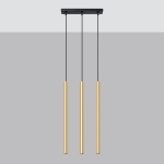 Lampa Wisząca PASTELO 3L złoty połysk SL.1196 SOLLUX LIGHTING