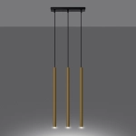 Lampa Wisząca PASTELO 3L złoty połysk SL.1196 SOLLUX LIGHTING