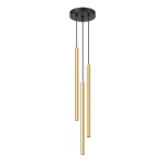 Lampa Wisząca PASTELO 3P złoty połysk SL.1197 SOLLUX LIGHTING