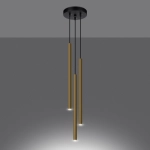 Lampa Wisząca PASTELO 3P złoty połysk SL.1197 SOLLUX LIGHTING